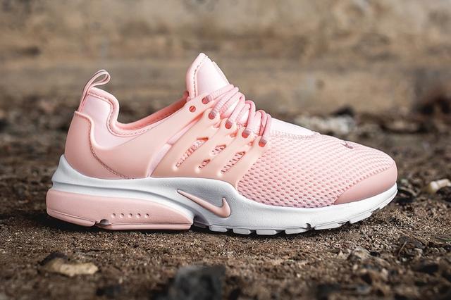 Women Nike Air Presto 2017 Summer Pink White Shoes - Click Image to Close